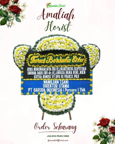 Papan Bunga Duka flores timur